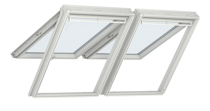 Grafični prikaz dvojne horizontalne obrobe